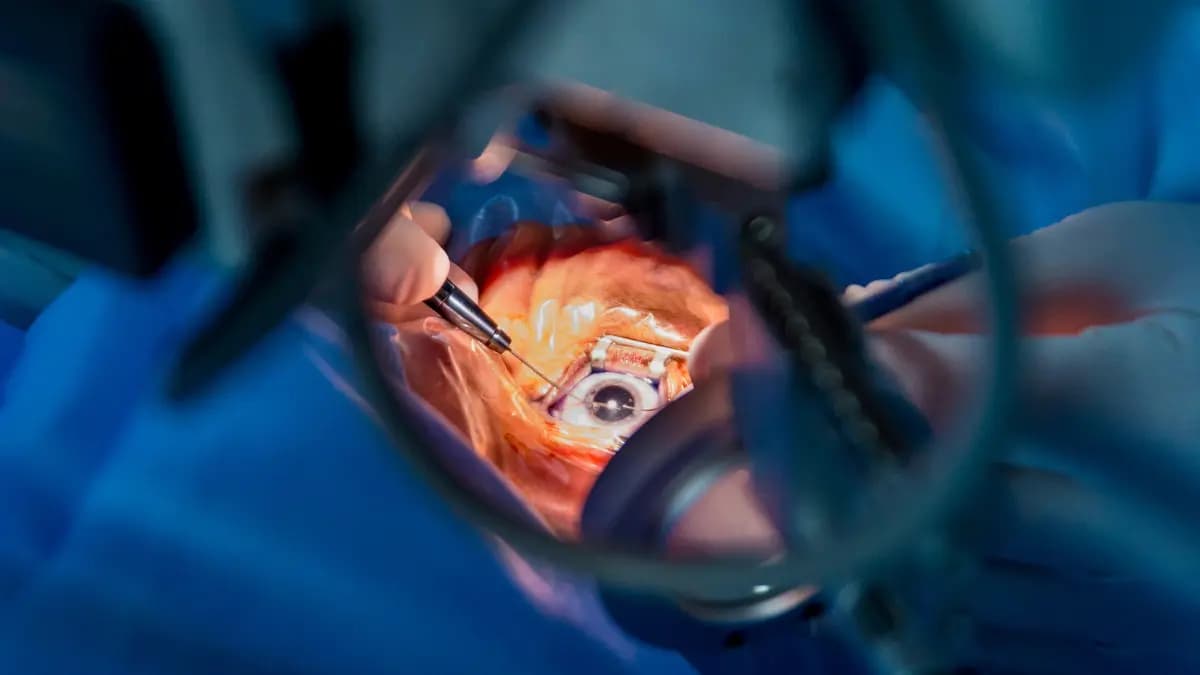 Como dormir após cirurgia de catarata