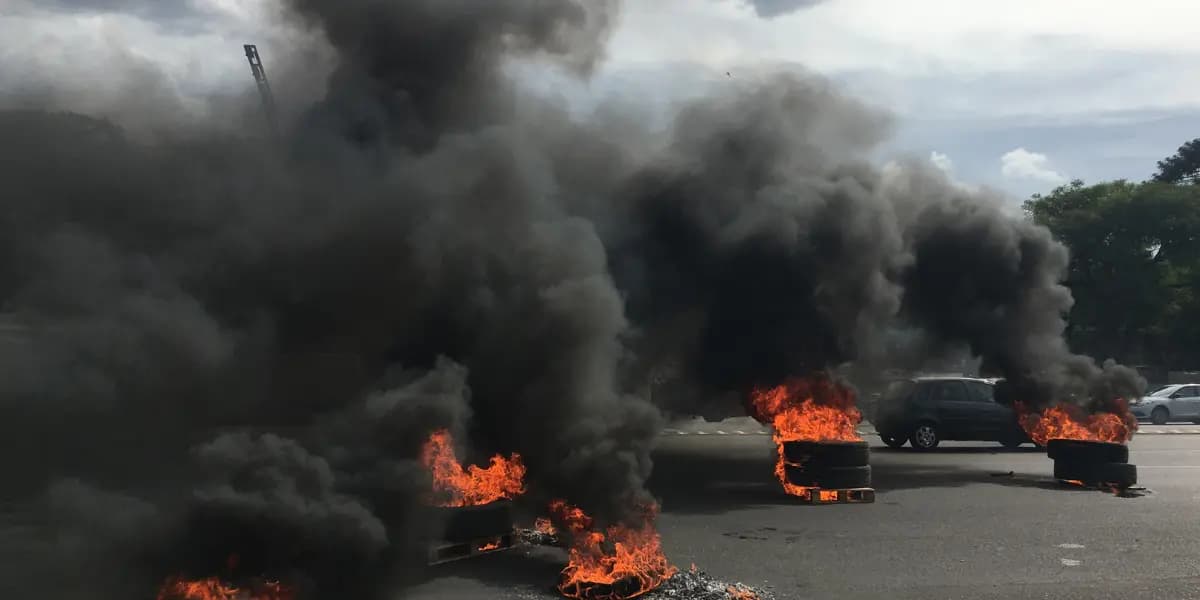 Fumaça de borracha faz mal