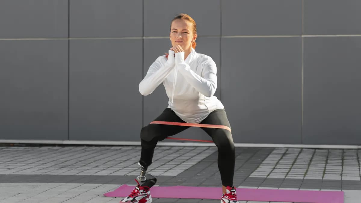 10 exercícios com mini band para treinar em casa